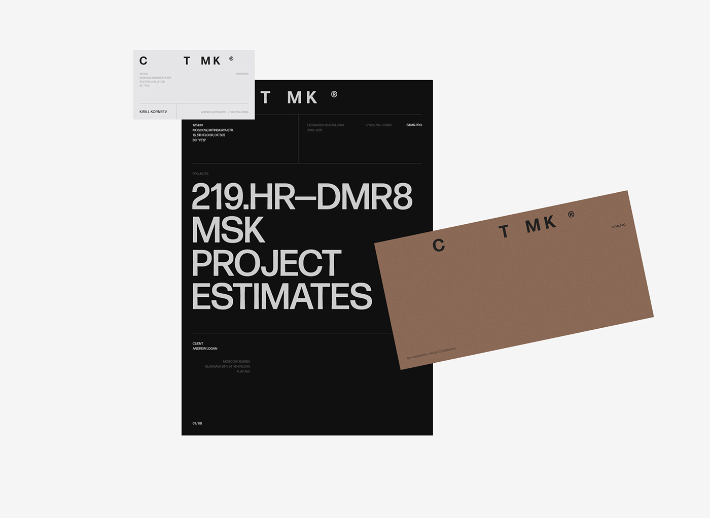 branding  identity architecture promo construction minimal typography   typo clean clear