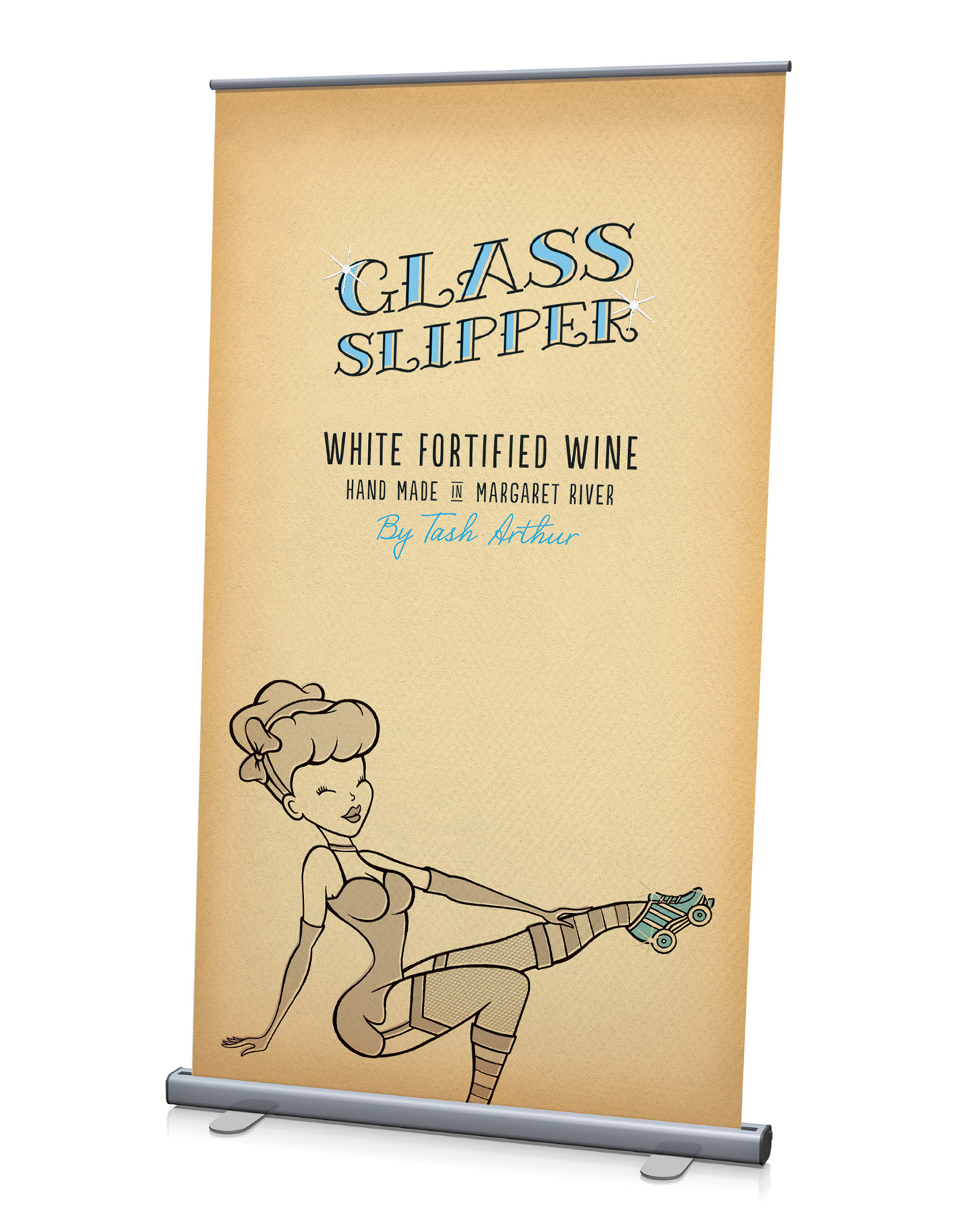 Roller Derby Derby Collection packaging served #wine #winelabel #PD packaging design