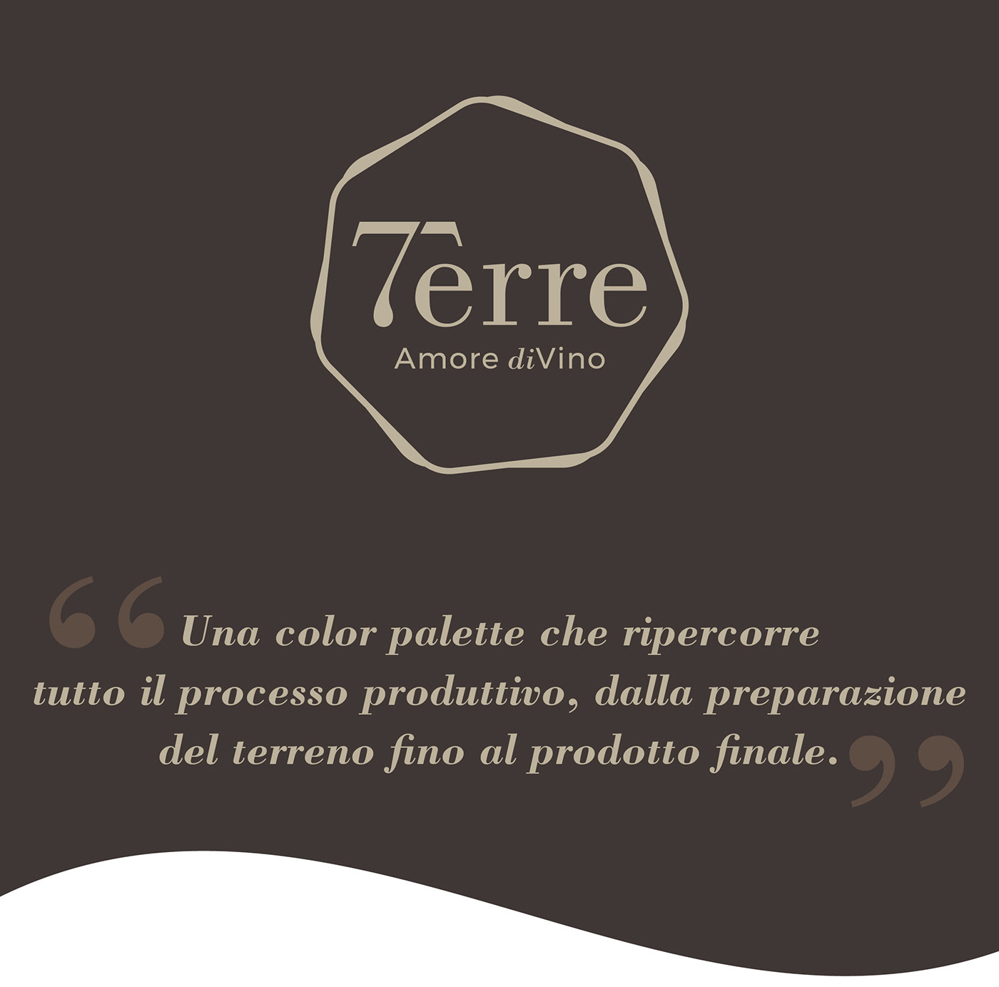 inspire brand branding  wine visual identity logo Logotype art direction  terre