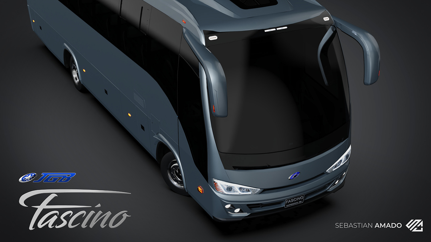bus colombia design diseño Ergonomia fascino ingeniería JGB Movilidad seguridad
