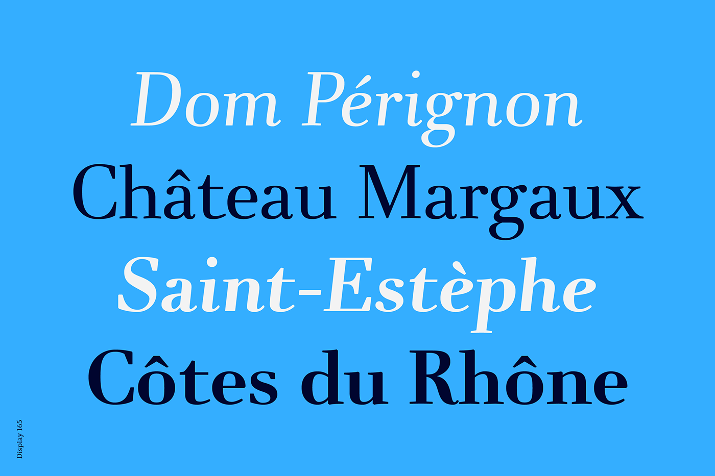 bodoni Didone displayfont font serif seriffont sofie beier The Northern Block Typeface typograpy