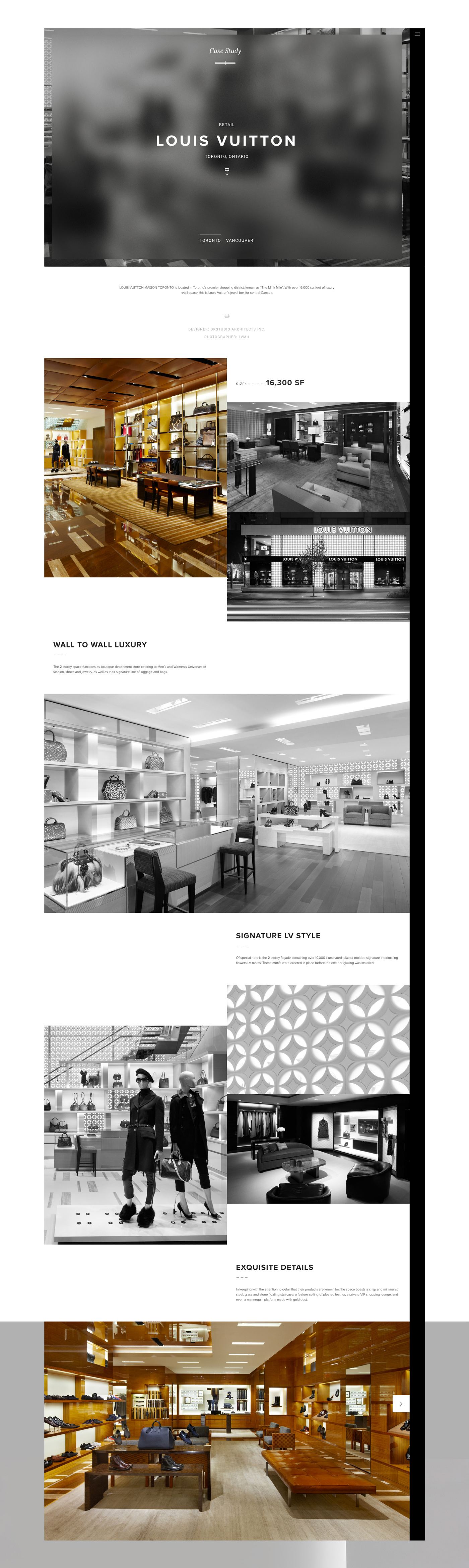structure Website Responsive modern clean black White Minimalism construction clothes store mall Space 