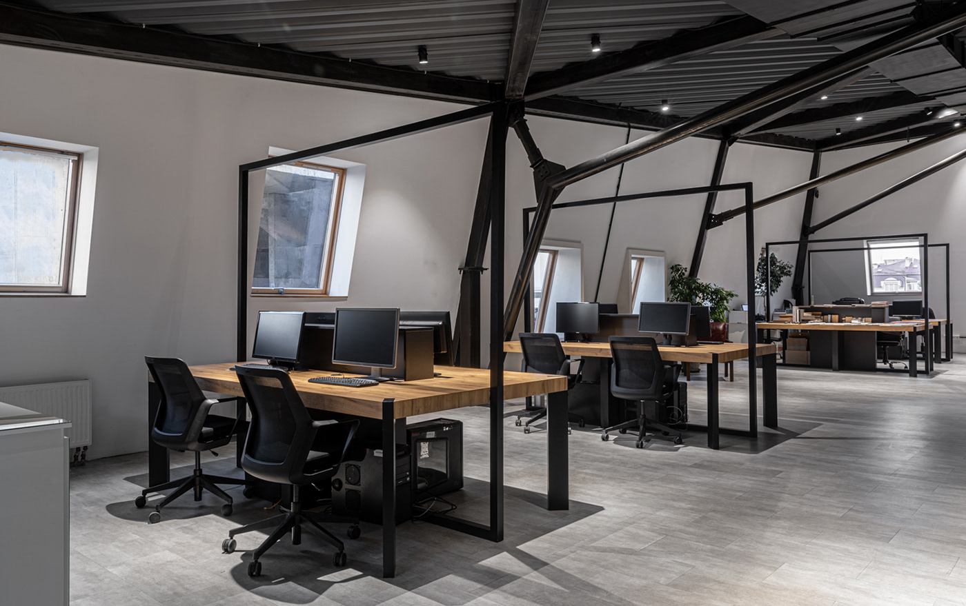 architecture archviz contemporary design Interior interior design  minimal modern Office simple