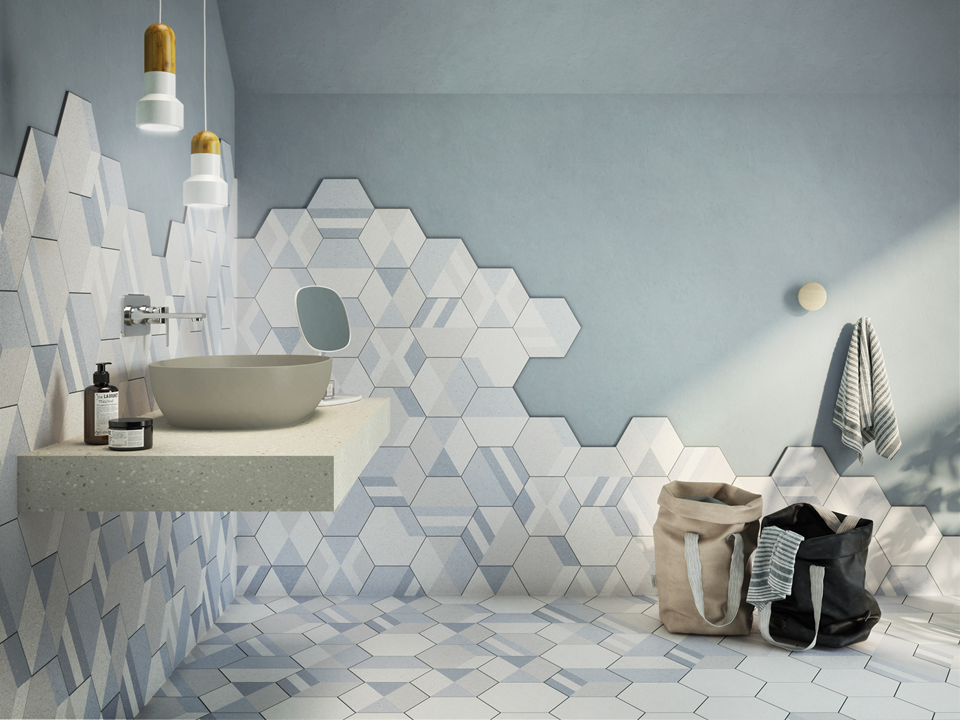 coverings ceramic tiles porcelain FLOOR wall bathroom ınterior design  city rug design graphic design 