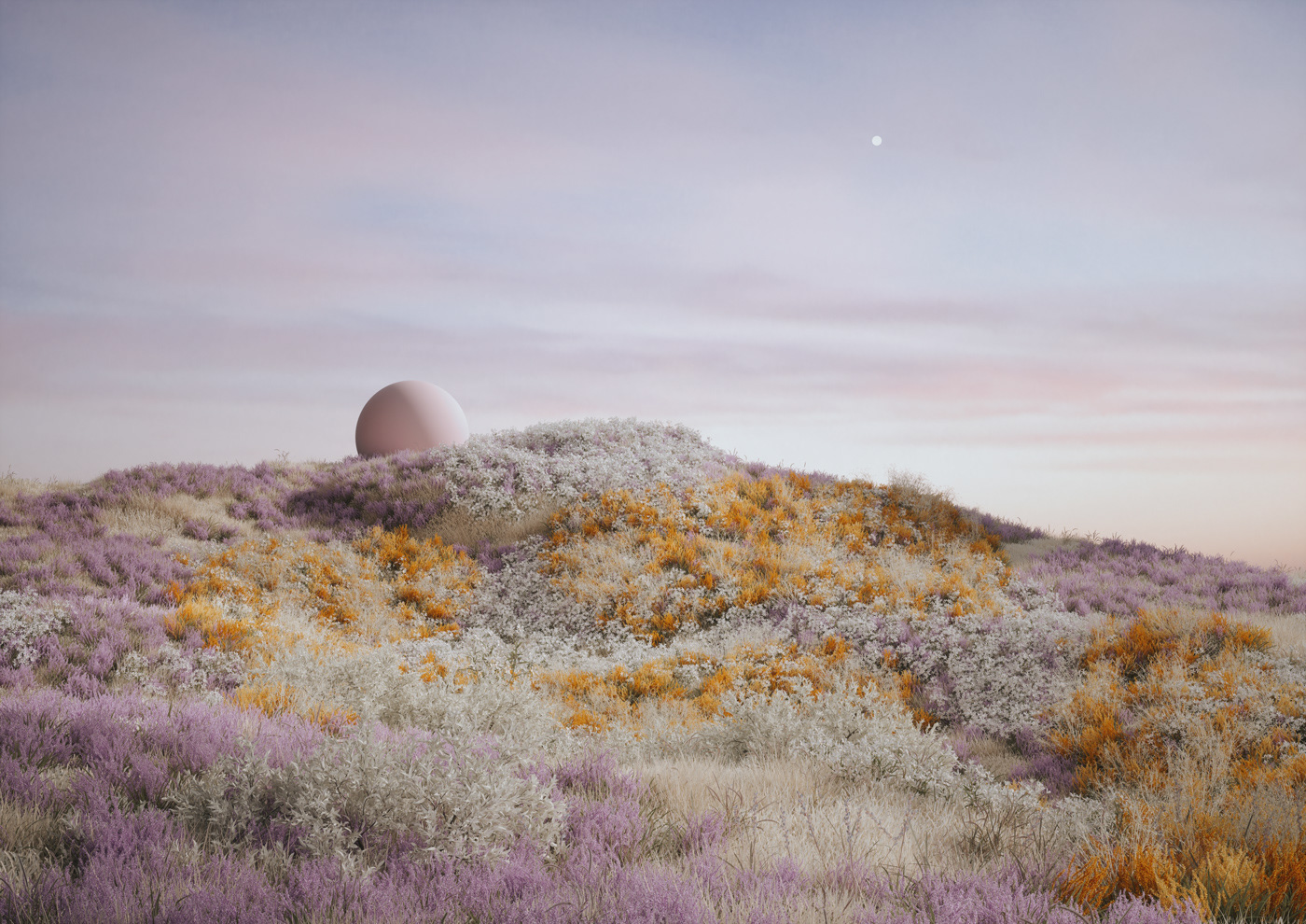 3D CGI digitalart digitalnature Flowers Nature plants reisinger Renderart