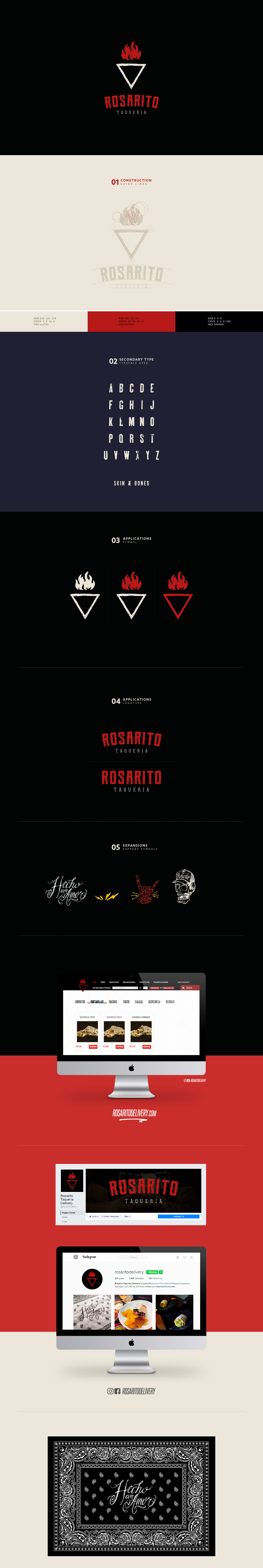 Mexican logo restaurant branding  rebranding ads