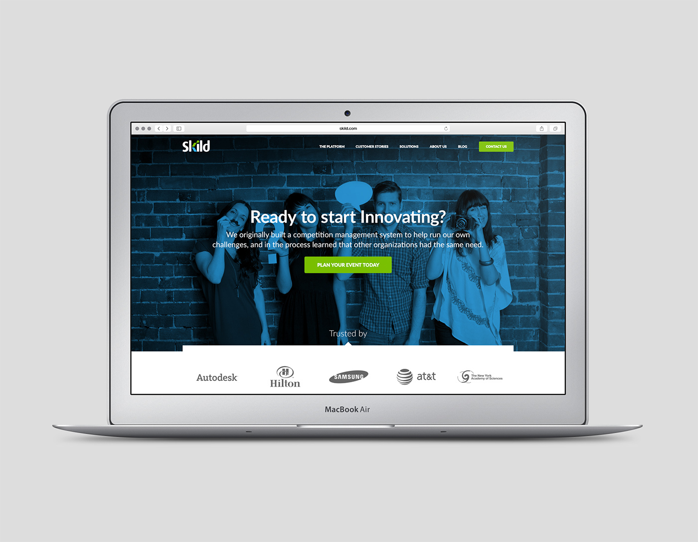 Website Responsive site business desktop tablet mobile creative start-up