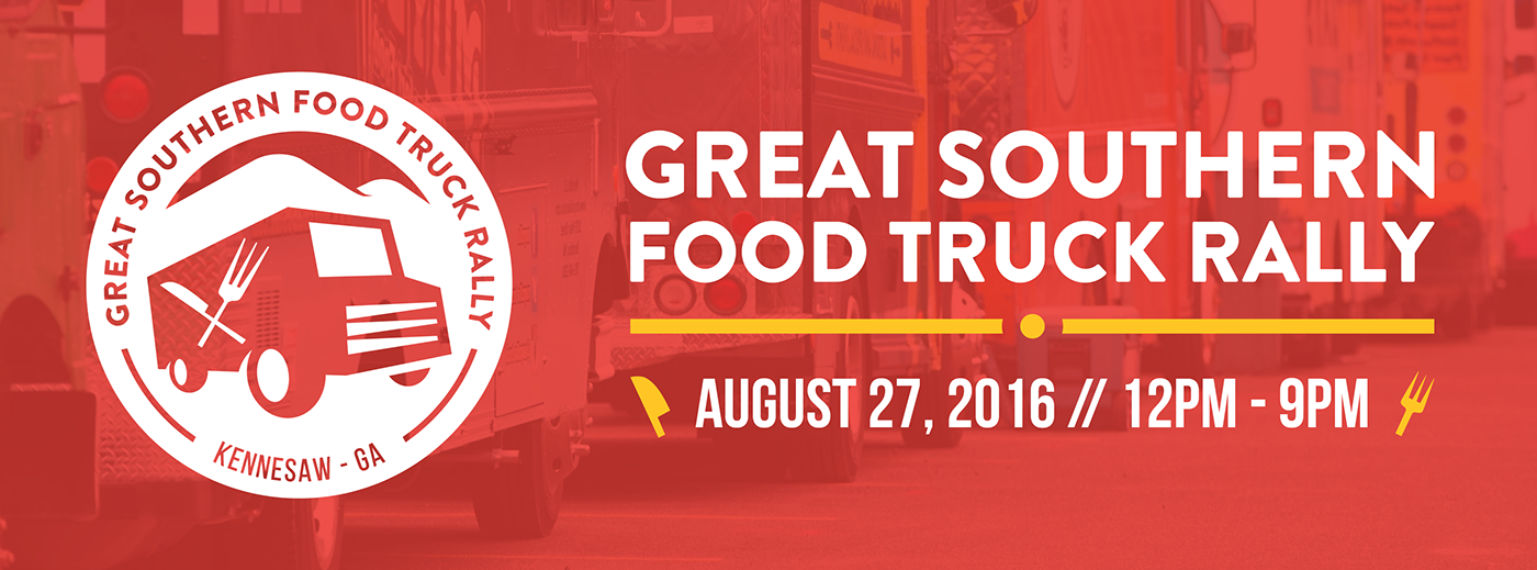 creative Food  Food Trucks rally grand Hungry southern variety branding  logo