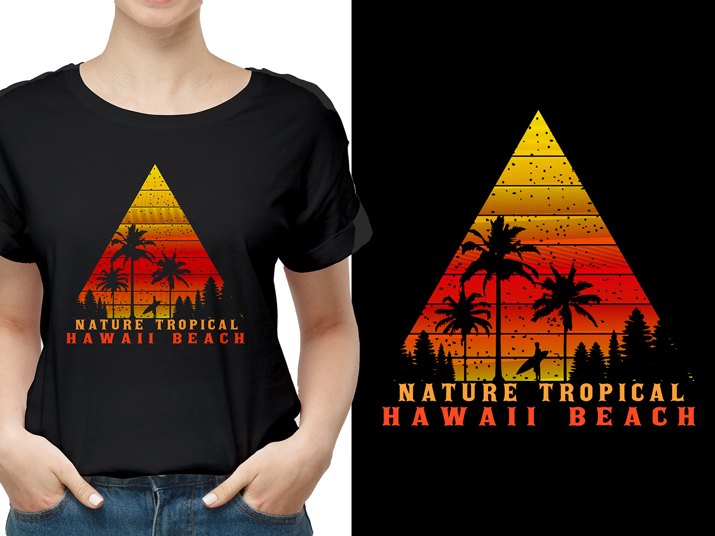 ACTIVE SHIRT beach design Fashion  Nature shirt design sunset t-shirt T-Shirt Design vector