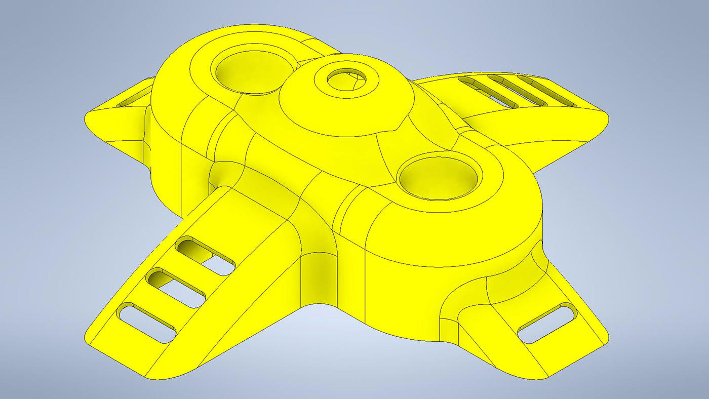 2D to 3D Conversion 3D CAD Autodesk Inventor CAD Design cad modeling fusion 360 plastic part