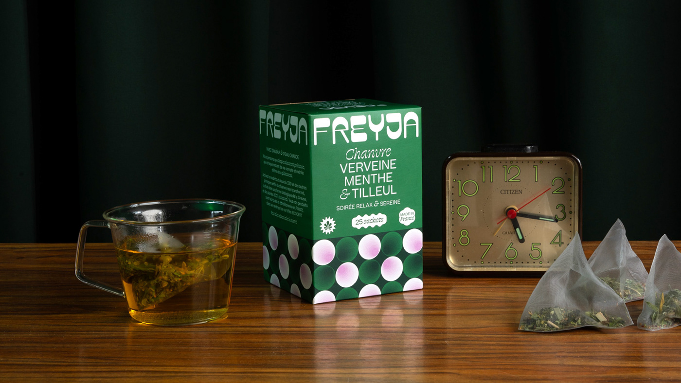CBD Packaging herbal tea