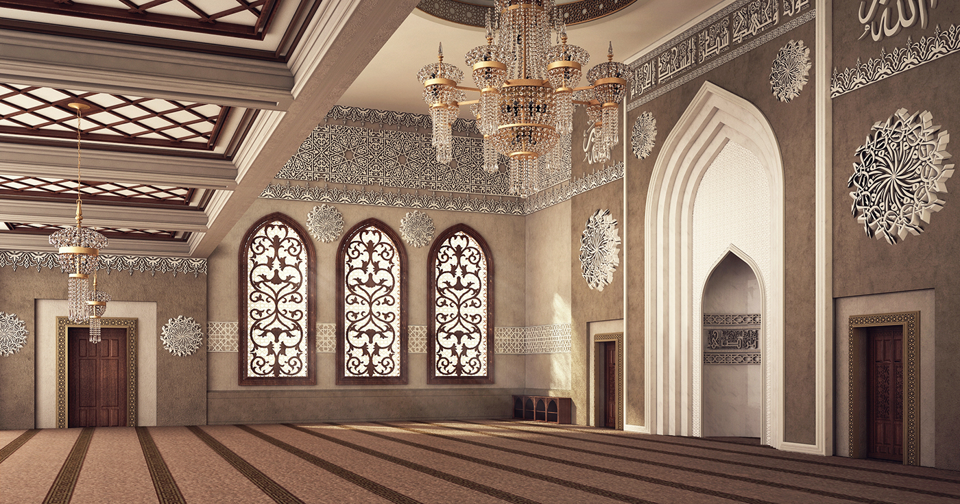 El Rayan Mosque Interior Design on Behance