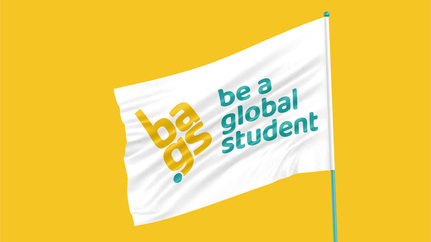escola estudo Global identidade visual intercambio Logotipo mala trabalho Travel viagem