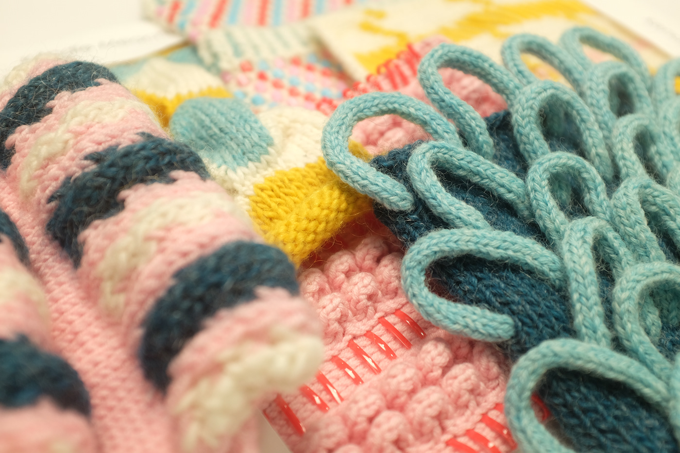 knit knitting knitwear Fashion  fiber art fibers fine art textile design  graphic bold