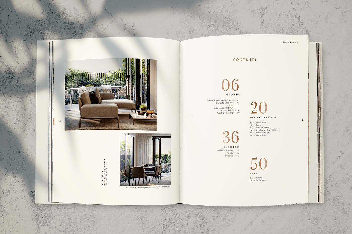 real estate development luxury editorial brand identity Graphic Designer marketing   visual identity brochure print