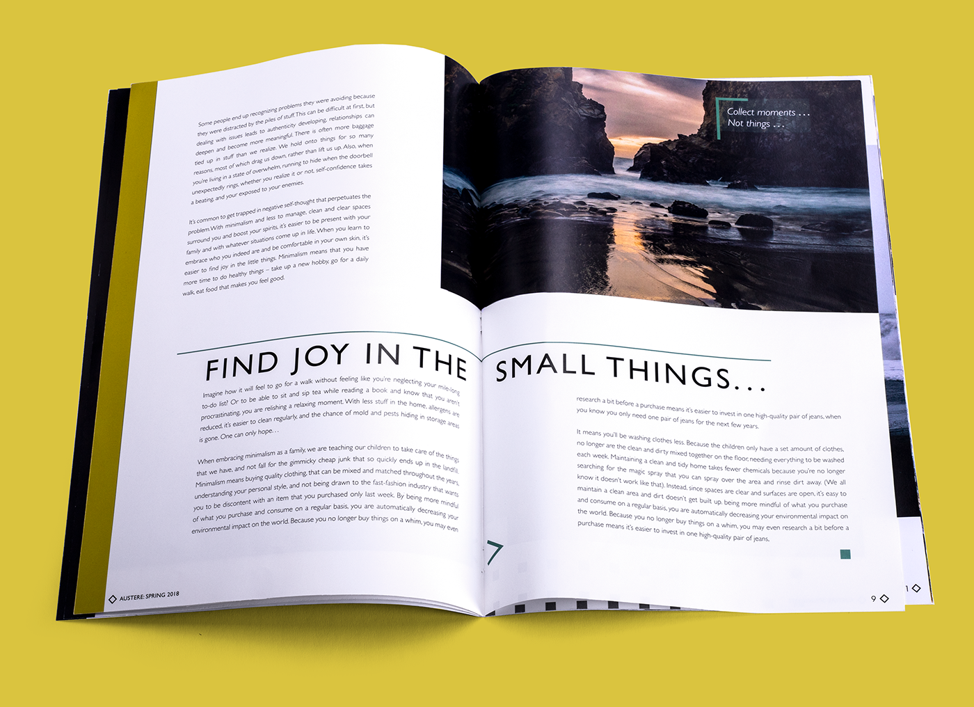 editorial magazine Minimalism Layout branding  Magazine design graphic design  minimalist design