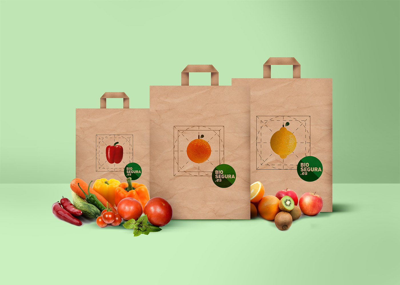 organic ecologico organico ecologic sostenible Fruit fruta verdura vegetable branding 
