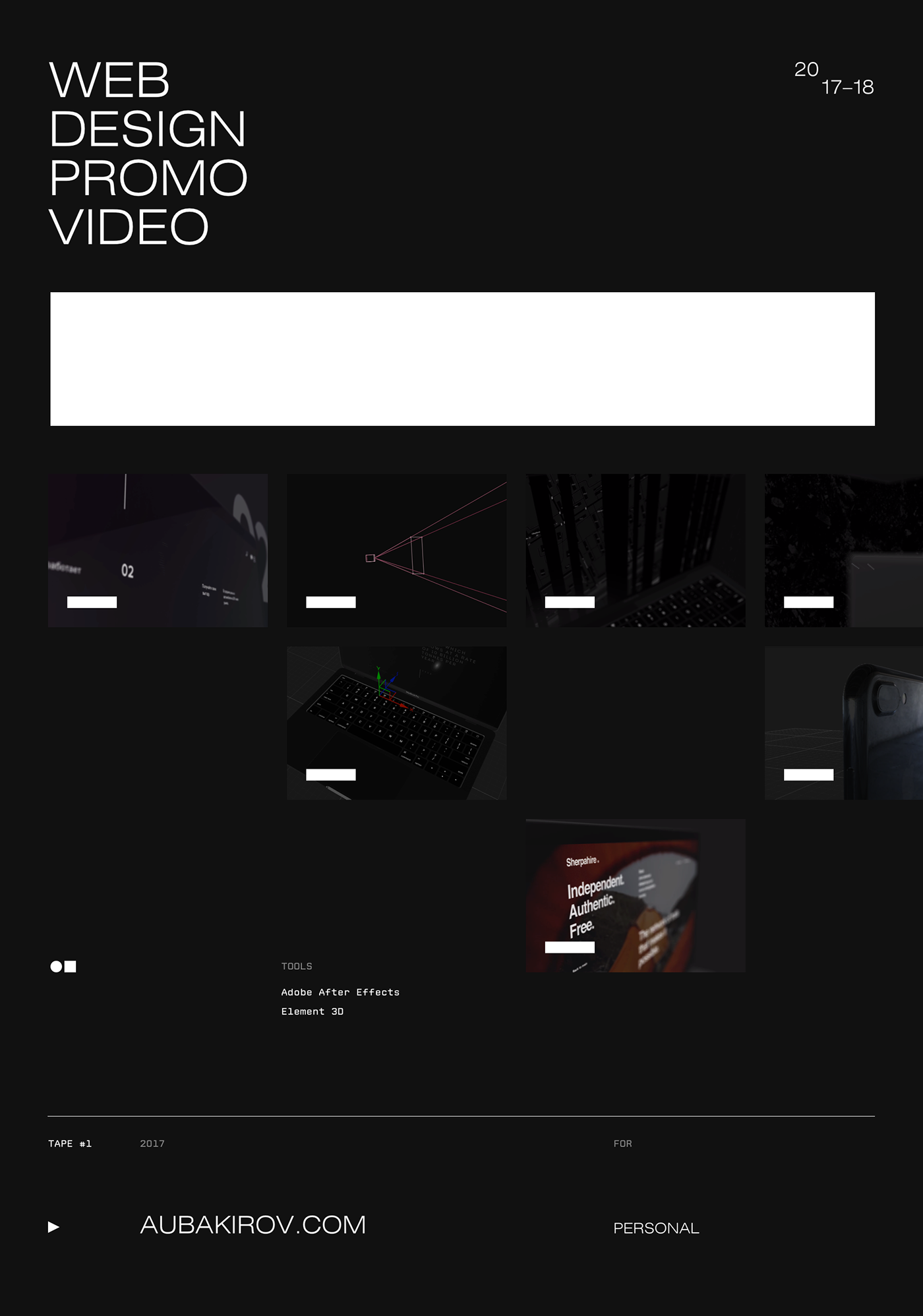 3D Webdesign motiondesign animation  teaser cinematic promo dark visual video