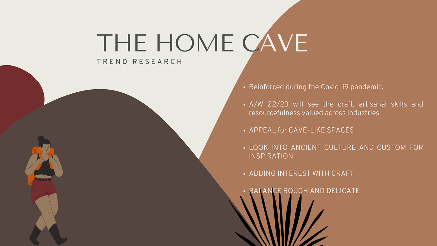 cave graphic design  home decor loom sacred textile textile design  unplug weaving Woven