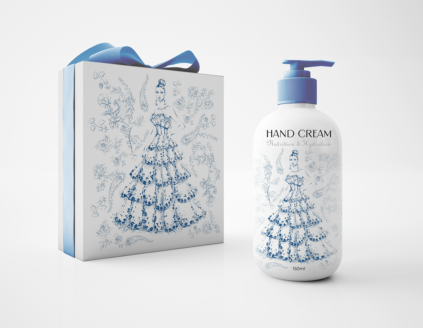 Packaging product design  ILLUSTRATION  fashion illustration packaging illustration cosmetics brand identity beauty packagingdesign