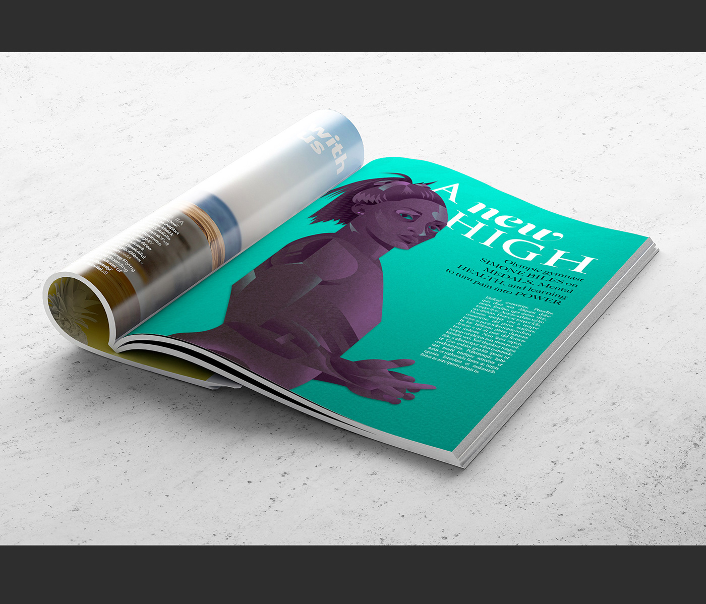 cover editorial editorial design  Editorial Illustration heroes magazine Magazine design newspaper portrait texture