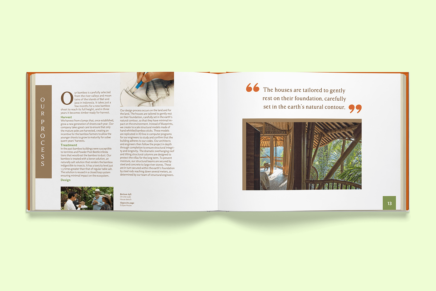 bali bamboo catalogdesign graphic design  Ibuku InDesign Layout printdesign publishing   typography  