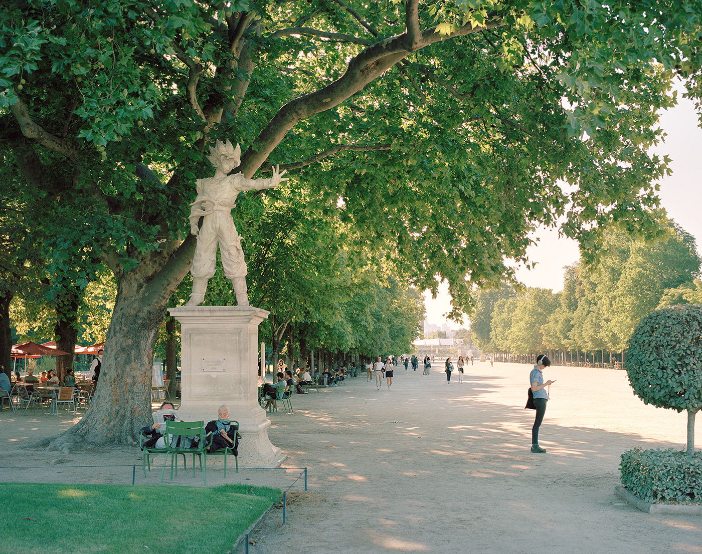 CGI film photography heritage monument Paris Photogrammetry pop culture sculpture statue texturing