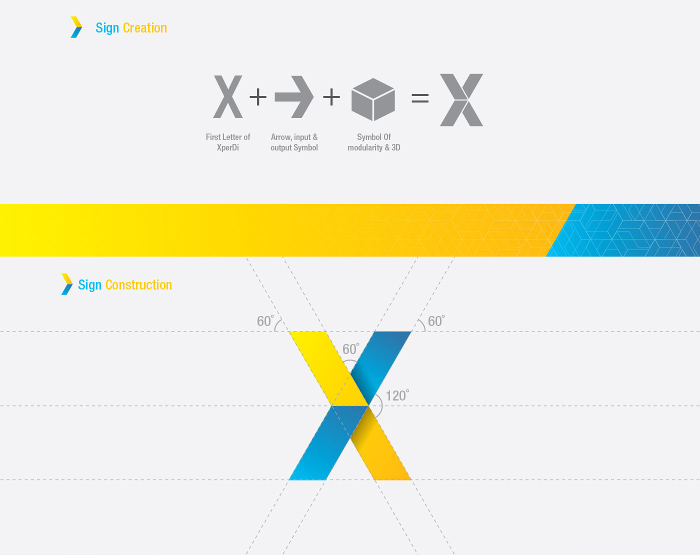 cad CAD related Software identity yellow blue Icon logo X logo 3D brand minimal fast modular automation Faster design iterations