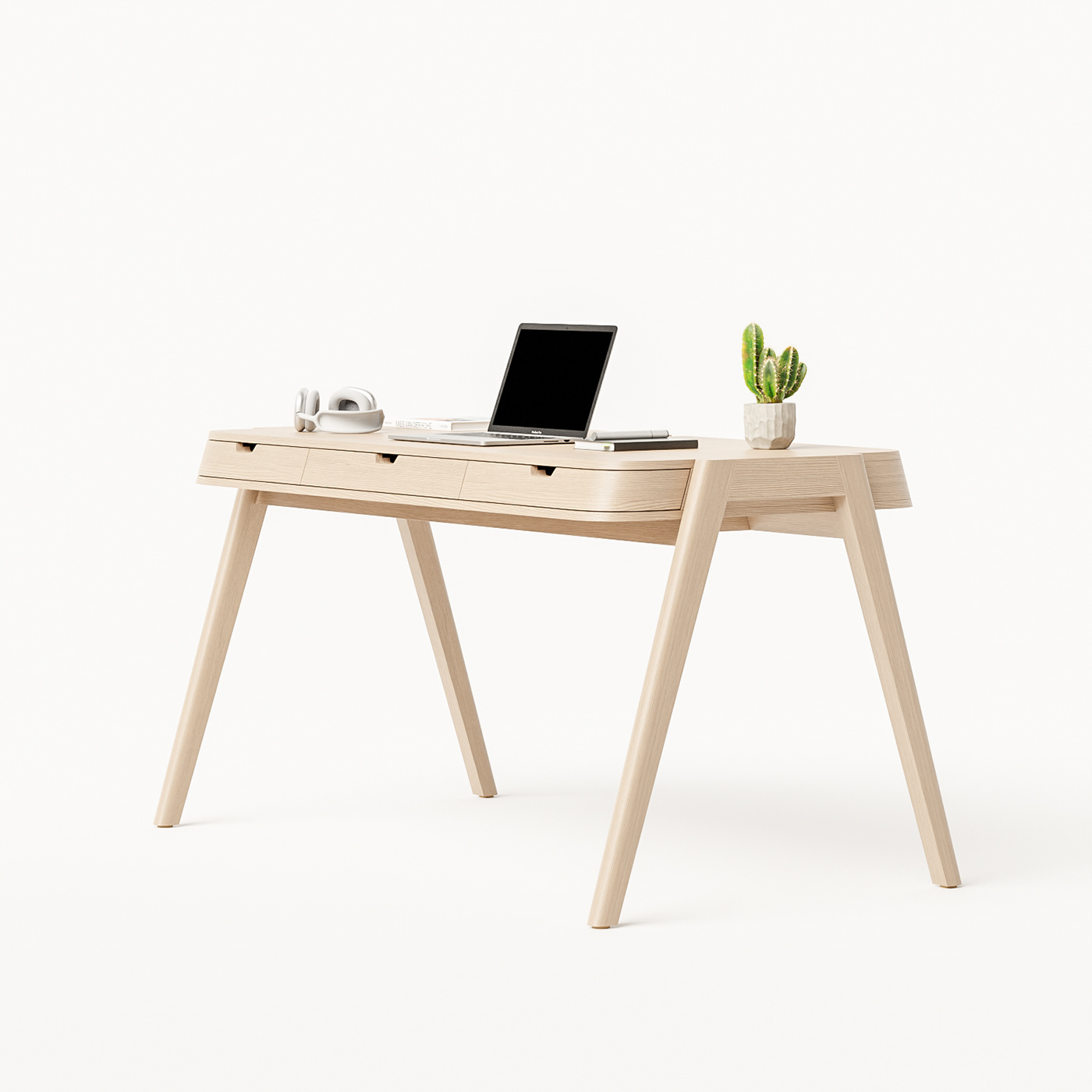 design desk furniture furniture design  minimal product design  table wood wood design