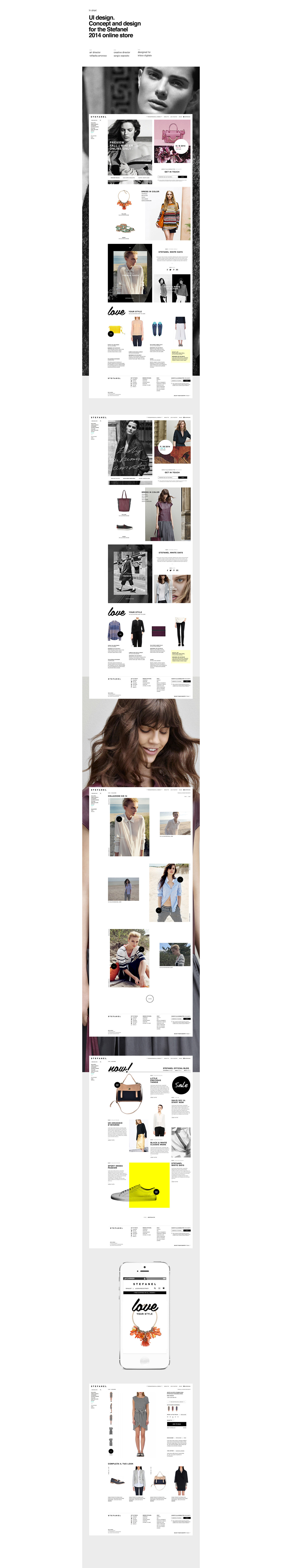 e-commerce Ecommerce store Online shop shop online concept Website site fashion site Responsive interface design