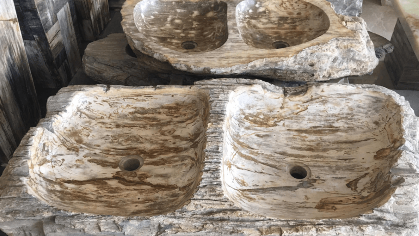 petrified wood vessel kitchen sinks for sale