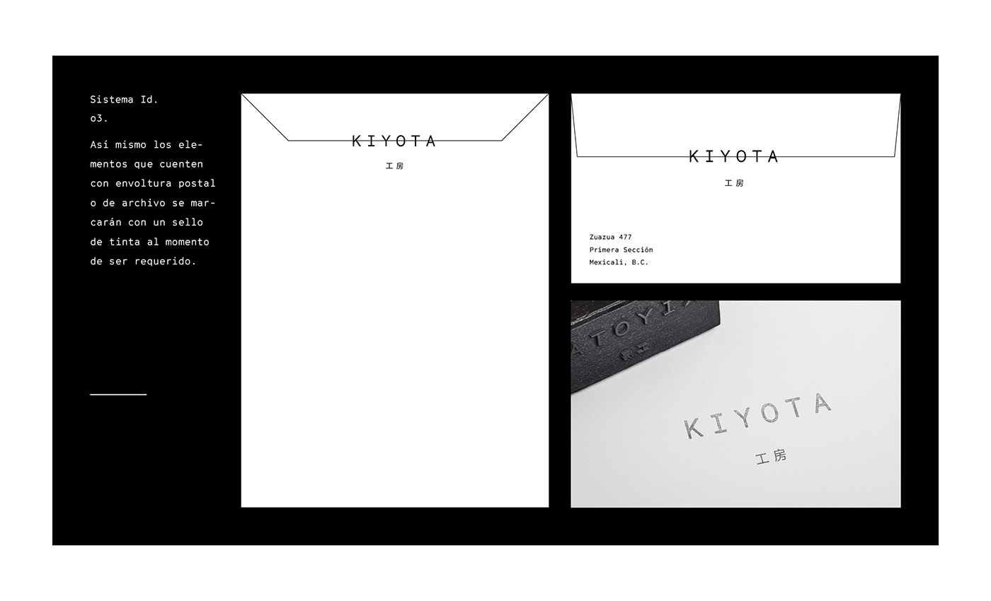 branding  logo mark Isometric japanese business card grid