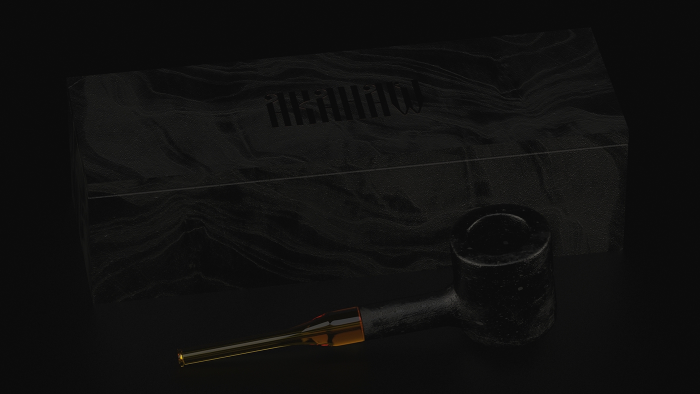 pipe smoking 3d modeling