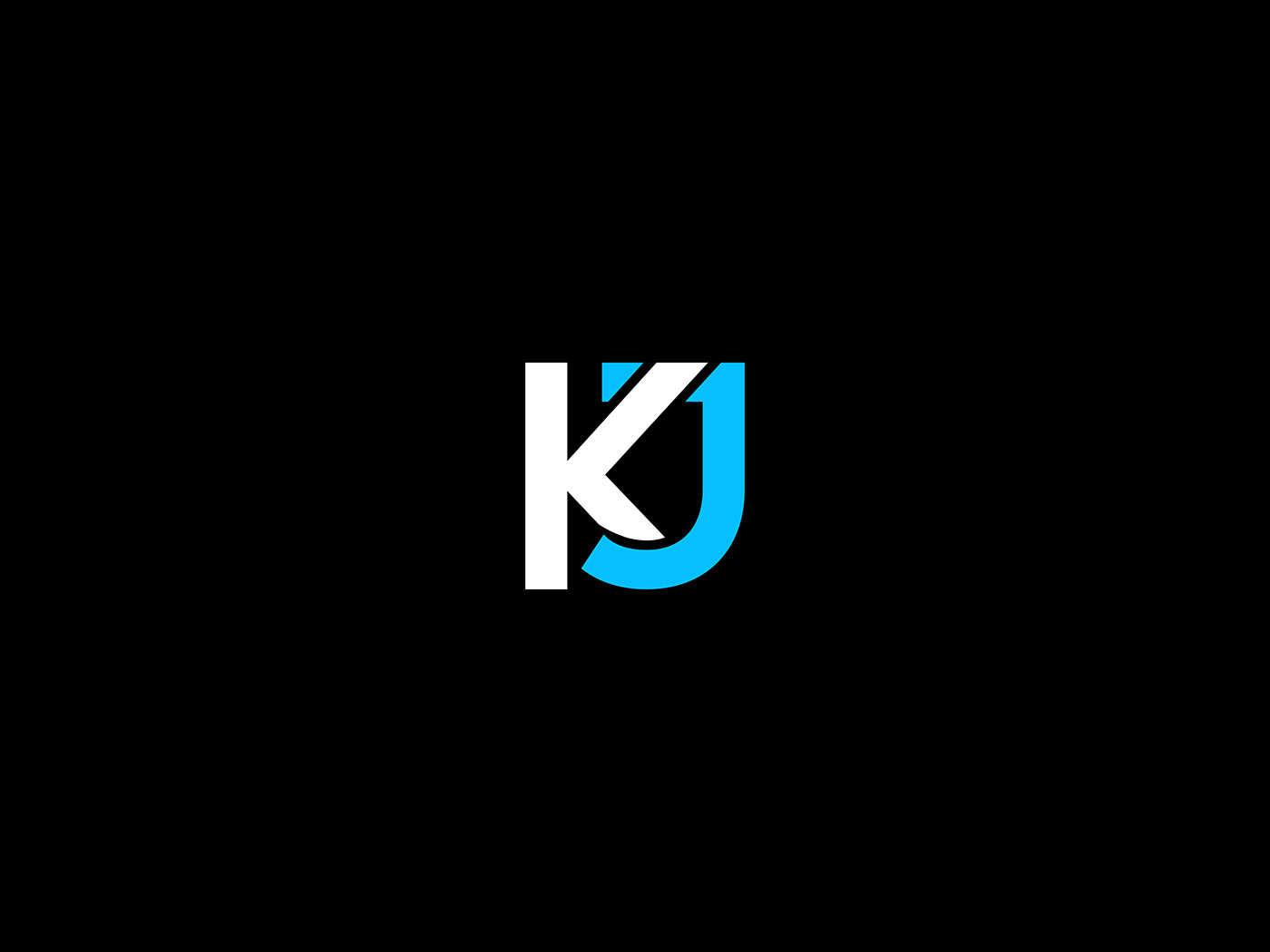 Kj logo design simple Logo Design adobe illustrator Brand Design luxury logo minimalist