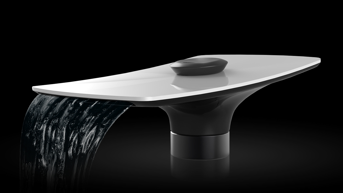 axor caracalla hansgrohe Faucet TAP bathroom modern minimal Unique Efficient water Competition win