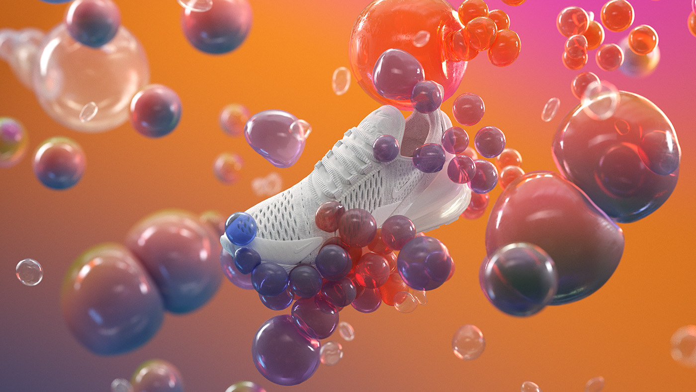 Nike sneaker trainer airmax Freelance graphic simulation White premium minimal