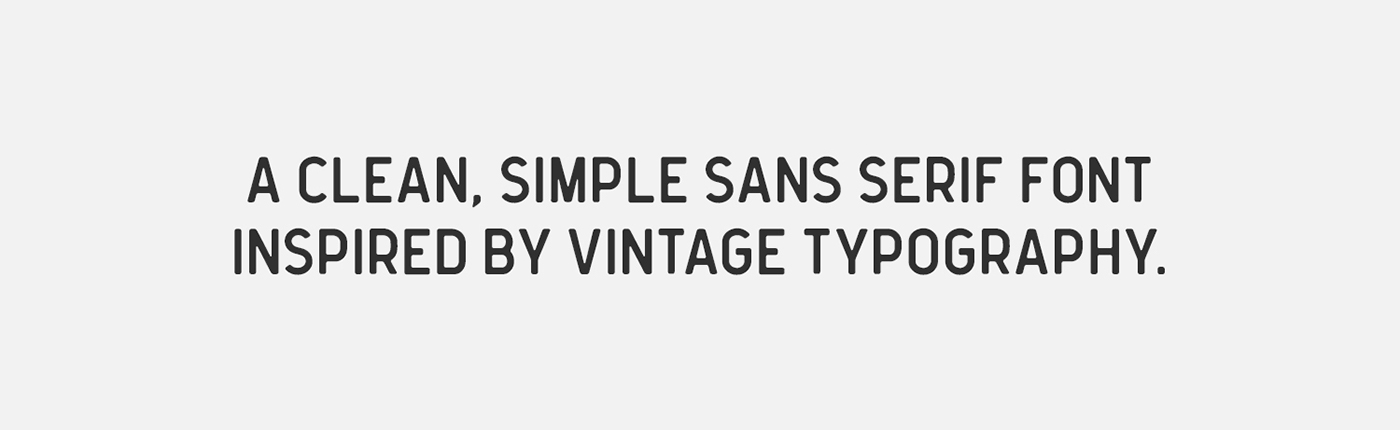 font Typeface creative market sans serif sans vintage rounded smooth Printing type design web font web-font
