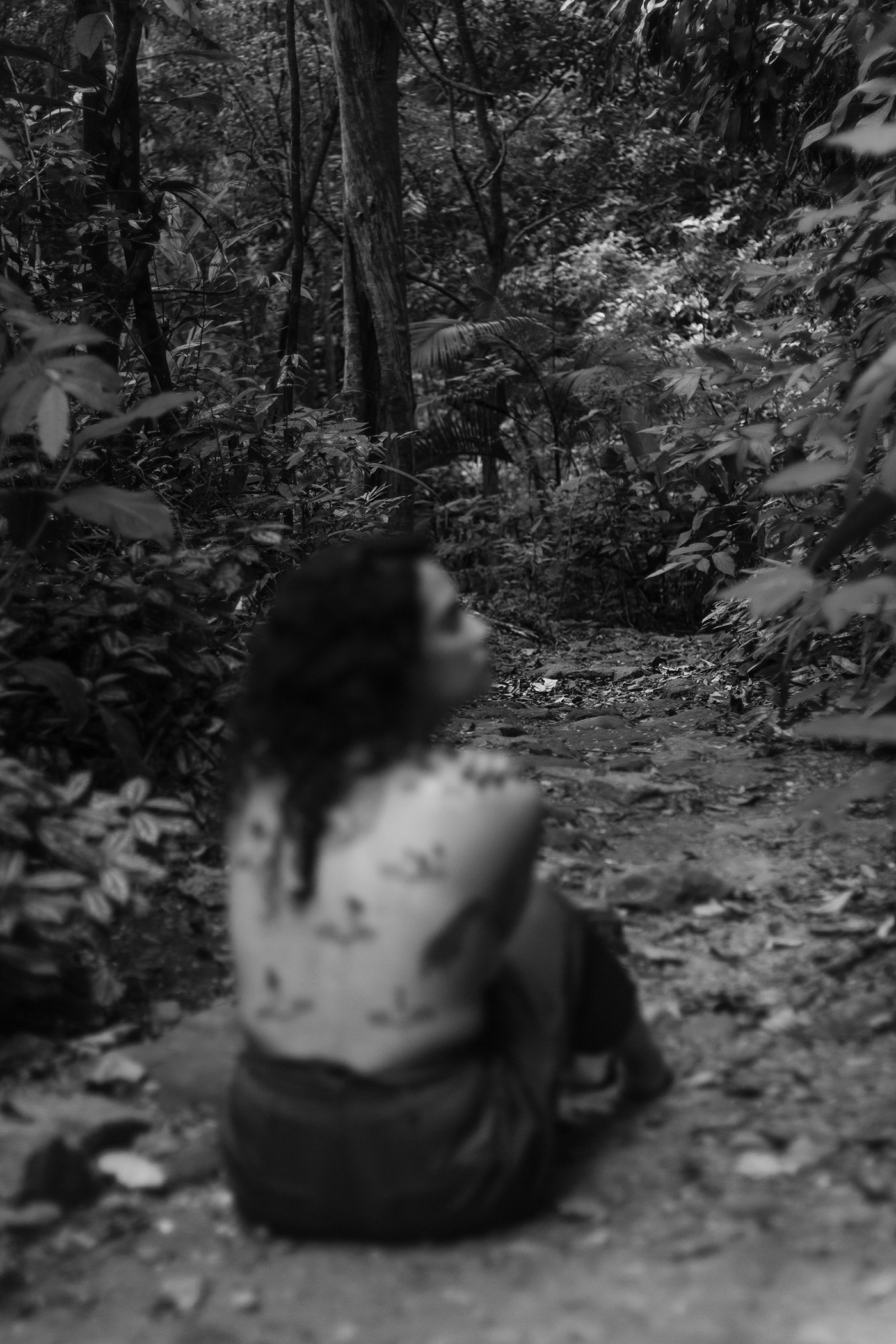 setembro amarelo natureza floresta Rio de Janeiro ensaio fotográfico ensaio feminino retrato depressão Floresta da Tijuca