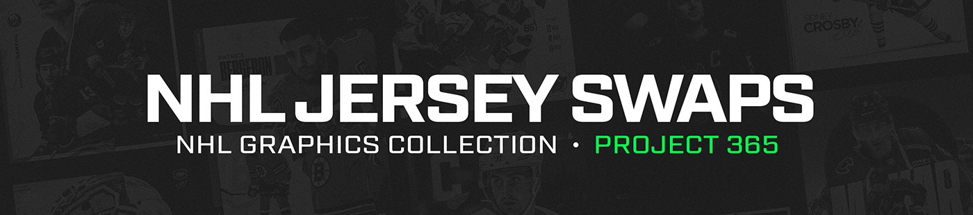 design graphic design  hockey NHL NHL Design Photography  spitz