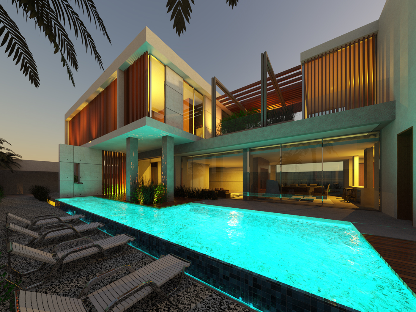 Adobe Portfolio Single family villa house Villa emirati dubai UAE
