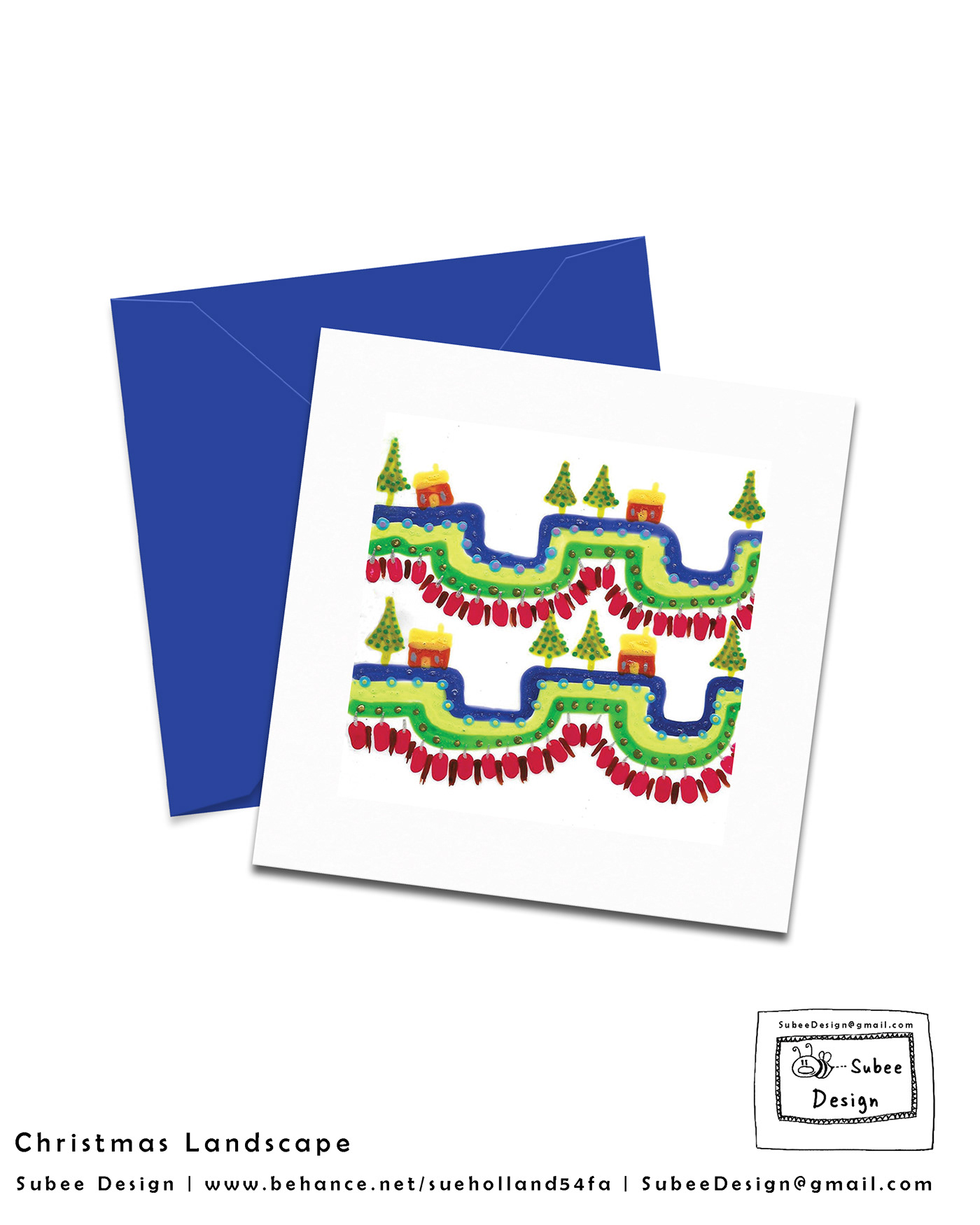 crafts   painting   design Christmas greeting cards