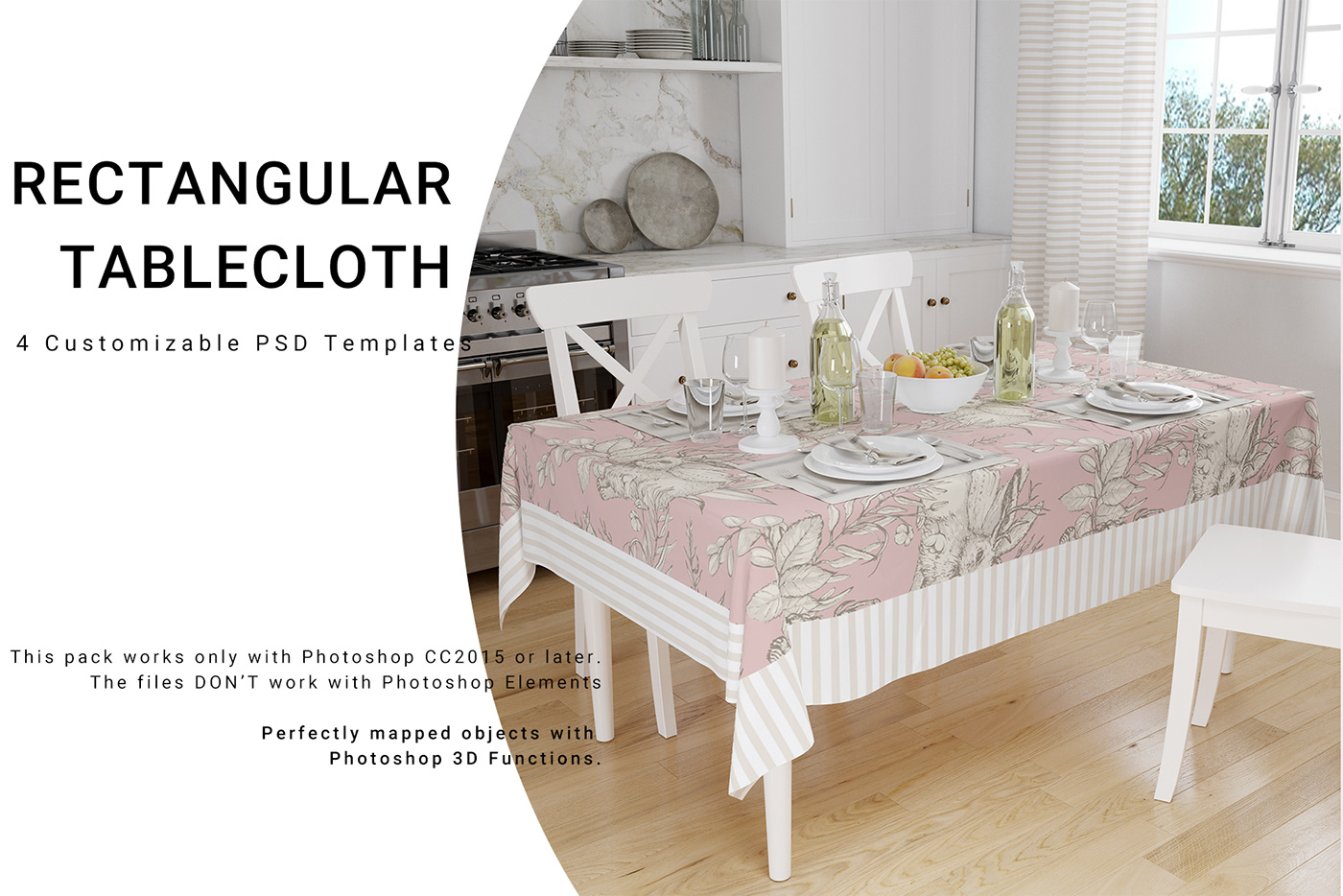 kitchen tablecloth kitchen textile mock mock-ups Mockup mockups ROUND TABLECLOTH Tablecloth tablecloth mock-up Tablecloth