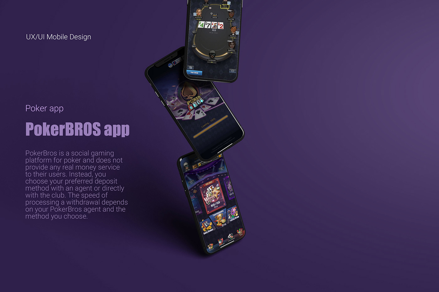 app design interface design Mobile app Pokerbros UI ui design UI/UX user interface