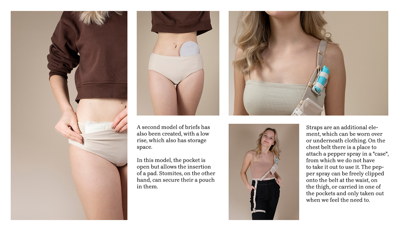brand design Design for Women diabetes fashion design lingerie menstruation ostomy women women fashion
