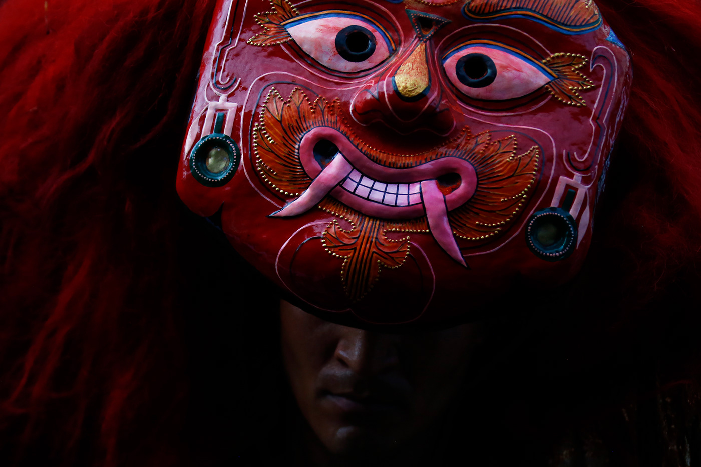 nepal kathmandu asia culture festival kumari lakhey indrajatra religion tradition