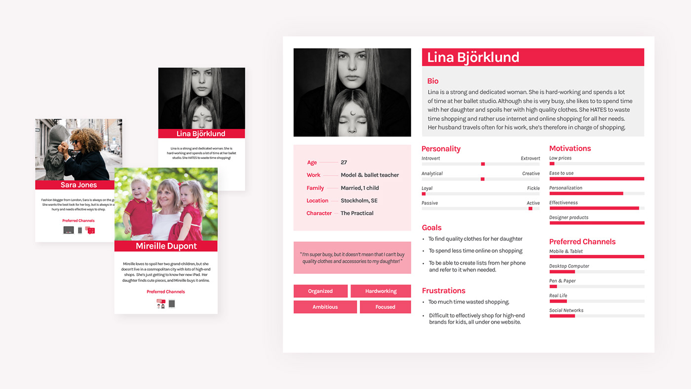 high-end Responsive clean kids fashion Fashion  London minimal women parents user profile