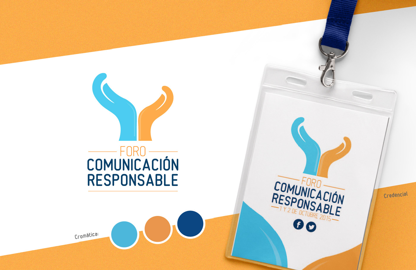 responsabilidad social diseño gráfico graphic design  identidad trofeo FORO comunicación relaciones públicas