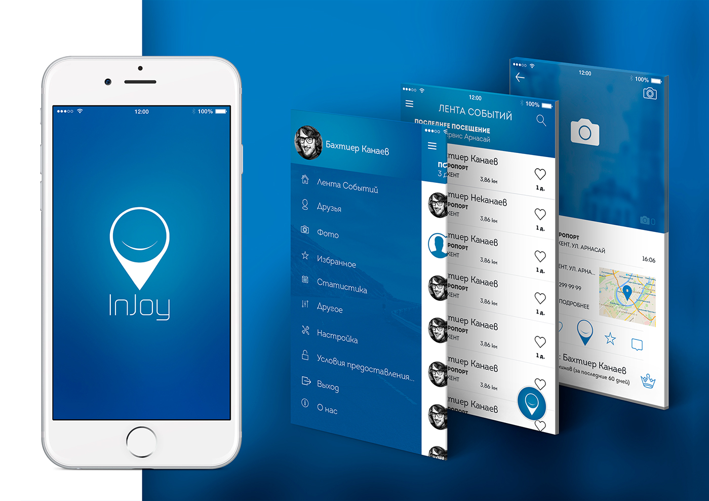 app ios ux UI design Interface social