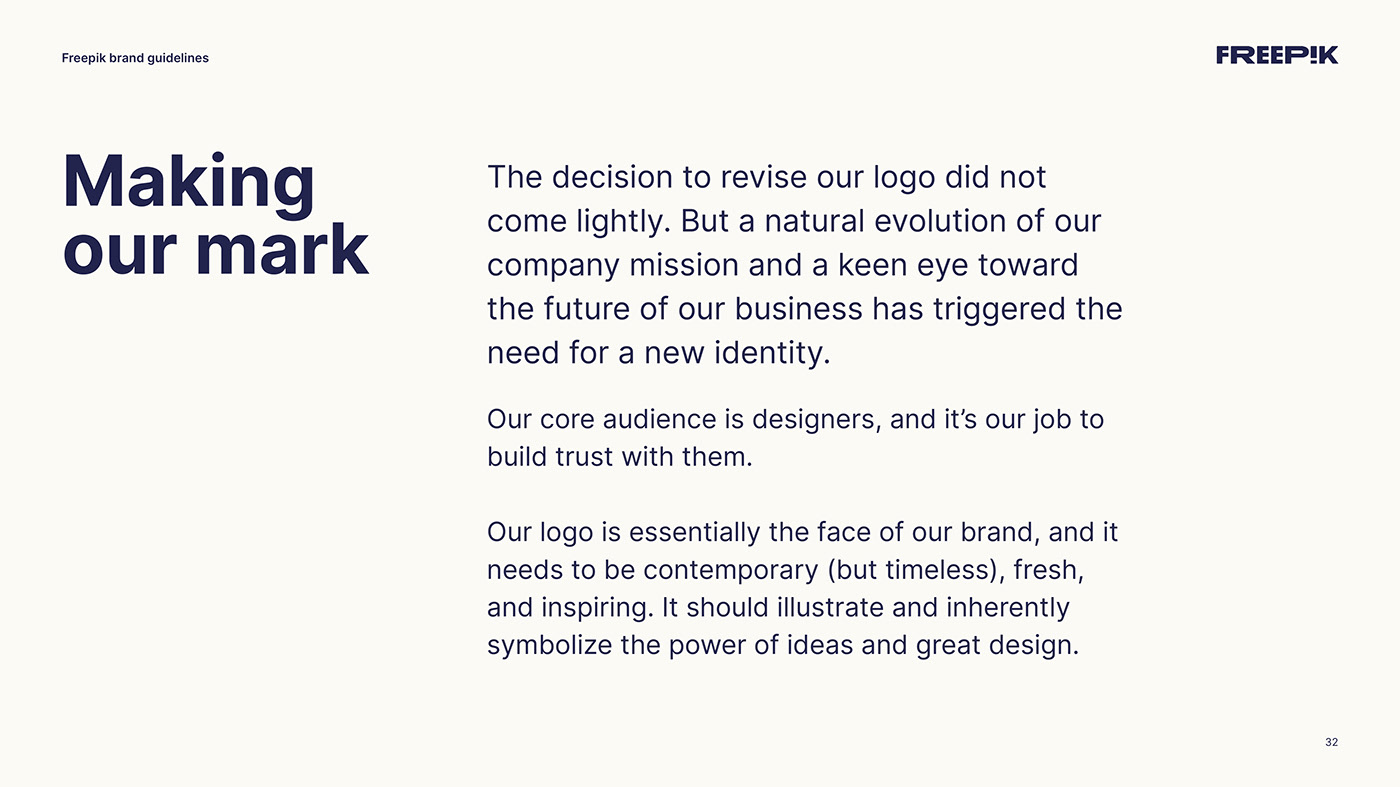 #Freepik brand identity logo design visual identity brand guidelines Corporate Identity brand book guidelines branding 
