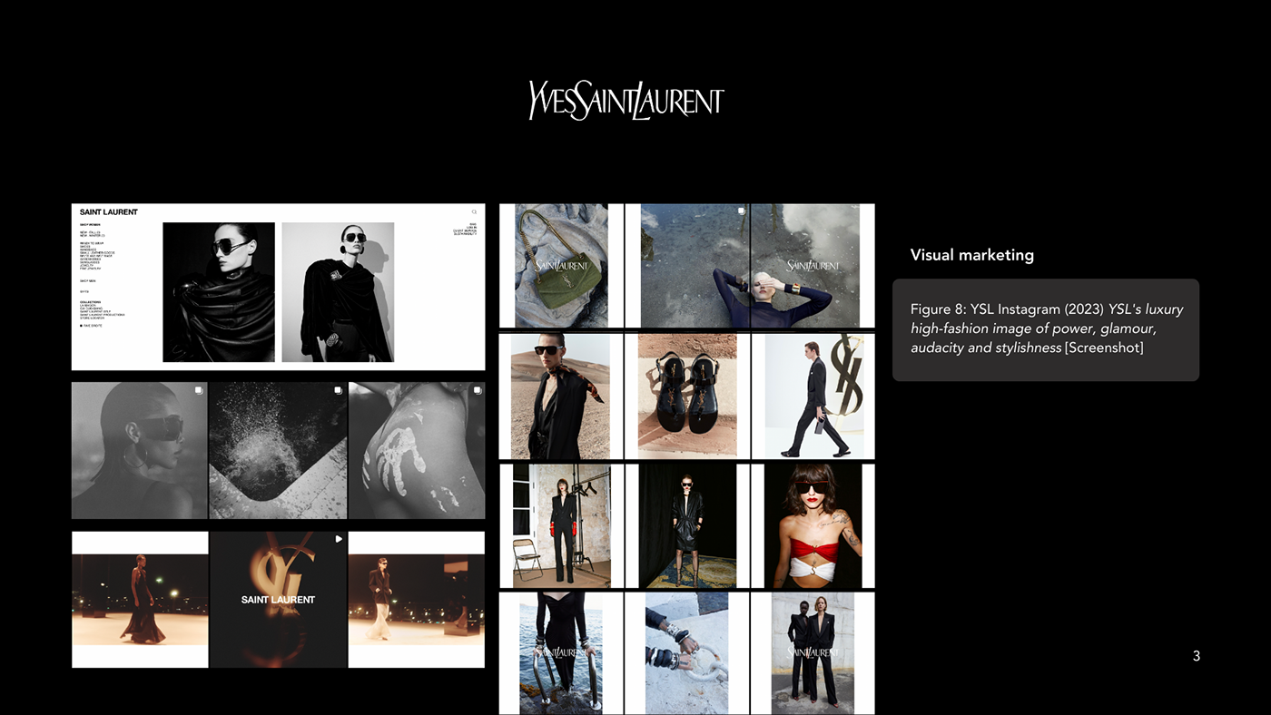 yves saint laurent ysl Fashion  AR experience ux Experience poster photoshop substance 3d stager
